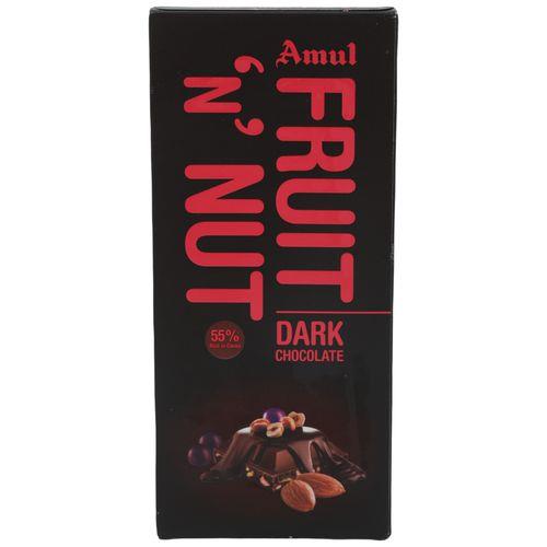 AMUL FRUIT N NUT CHOCOLATE 150GM